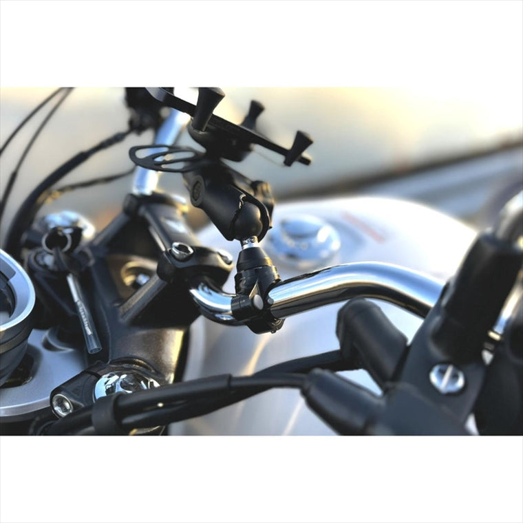 RAM MOUNTS(ラムマウント)Xグリップ M ＆PLOT防振クランプセット 標準アーム 1インチボールRAM-PL10