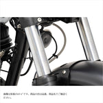 スウェッジラインプロ | Swage-PRO フロントホースキット ステンBLK/クリア GB350 21-23 | BTP0057FS