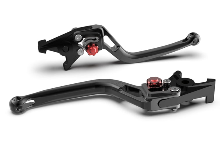 エルエスエル｜BOWレバー ブラック/レッド RSV 1000Mille/R 00-02 Tuono/Factory 02-03 M900ie99-02｜200B-R13SWRT