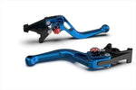 エルエスエル｜BOWショートレバー ブルー/レッド RSV 1000Mille/R 00-02 Tuono/Factory 02-03 M900ie99-02｜200BSR13BLRT