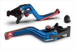 エルエスエル｜ERGレバー ブルー/レッド/レッド RSV 1000Mille/R 00-02 Tuono/Factory 02-03 M900ie99-02｜200EL13BLRTRT