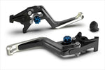 エルエスエル｜ERGレバー BK/ブルー/シルバ RSV 1000Mille/R 00-02 Tuono/Factory 02-03 M900ie99-02｜200EL13SWBLSI