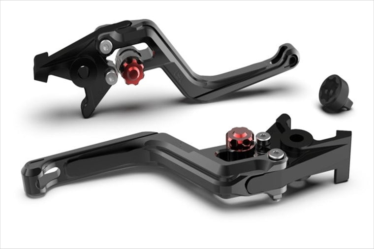エルエスエル｜ERGレバー BK/レッド/BK RSV 1000Mille/R 00-02 Tuono/Factory 02-03 M900ie99-02｜200EL13SWRTSW