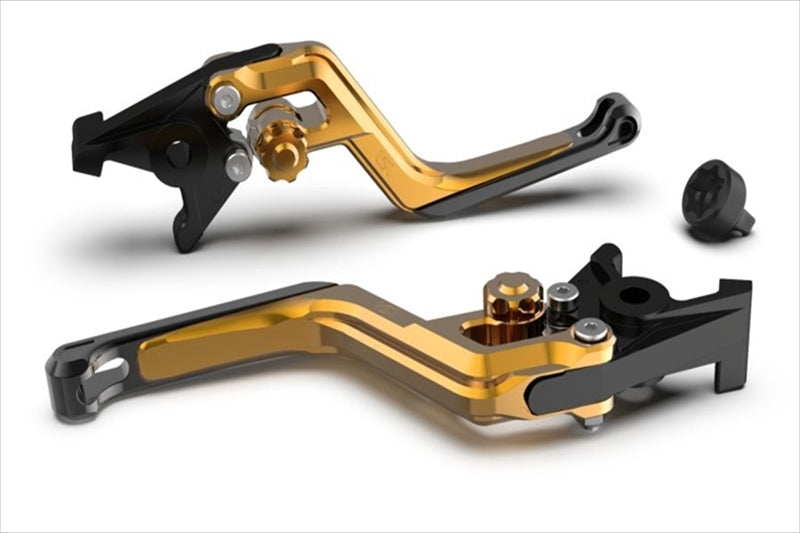 エルエスエル ERGレバー ゴルド/ゴルド/BK RSV 1000Mille/R 00-02