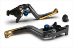 エルエスエル｜ERGレバー BK/ブルー/ゴルド RSV 1000Mille/R 00-02 Tuono/Factory 02-03 M900ie99-02｜200ER13SWBLGO