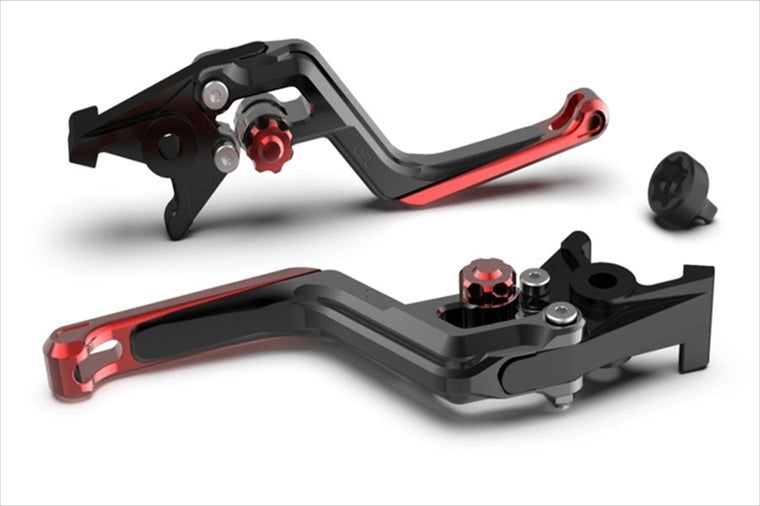 エルエスエル｜ERGレバー BK/レッド/レッド RSV 1000Mille/R 00-02 Tuono/Factory 02-03 M900ie99-02｜200ER13SWRTRT