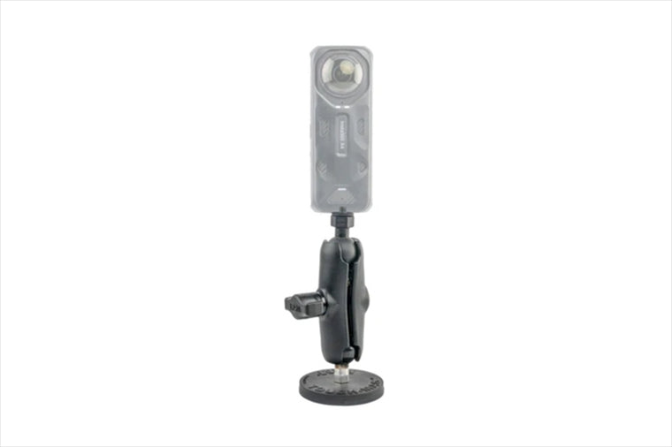 ラムマウント｜Insta360マウント＆タフマグネットベースセット(標準アーム) 直径66mm 1インチボール RAM-B-MAG66-379-252025-RWU｜RAMBMAG66-379-252025