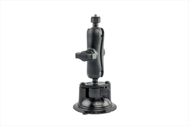ラムマウント｜Insta360マウント＆ツイストサクションベースセット(標準アーム) 吸盤径83.8mm 1インチボール RAM-B-224-1-379-252025-RWU｜RAMB224-1-379-252025
