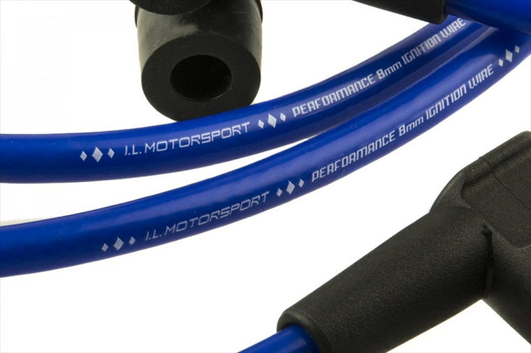 I.L.Motorsport(アイエルモータースポーツ)プラグコード 8mm ブルーNAB-5147