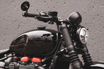 MOTONE CUSTOMS(モートーン)｜フォークシュラウド ウインカーステーセット SPATZ M8用｜MMU616+MMU596