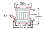EFFEX(エフェックス)｜GEL-ZAB WARM SEAT COVER シートヒーター｜EHZ3136W