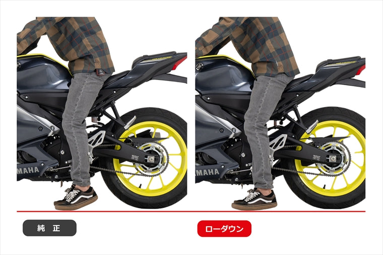 EFFEX(エフェックス) | ローダウンキット 20mmダウン | PHA383D | MT-125 23/YZF-R125 23