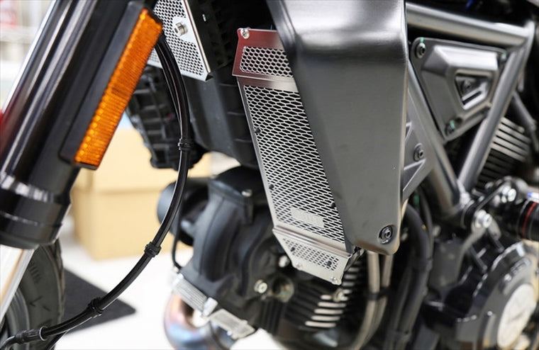 アエラ｜AELLA オイルクーラープロテクター:ステンレス SCRAMBLER 2G｜AE-57032