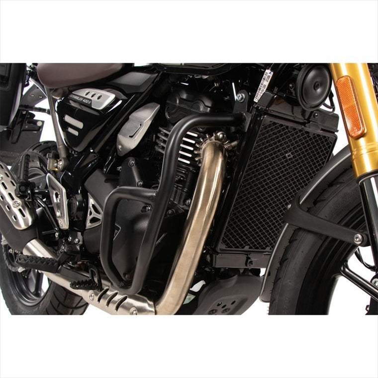 HEPCO&BECKER(ヘプコアンドベッカー) | エンジンガード ブラック | 5017663 00 01 | Scrambler400X/Speed400 24-25