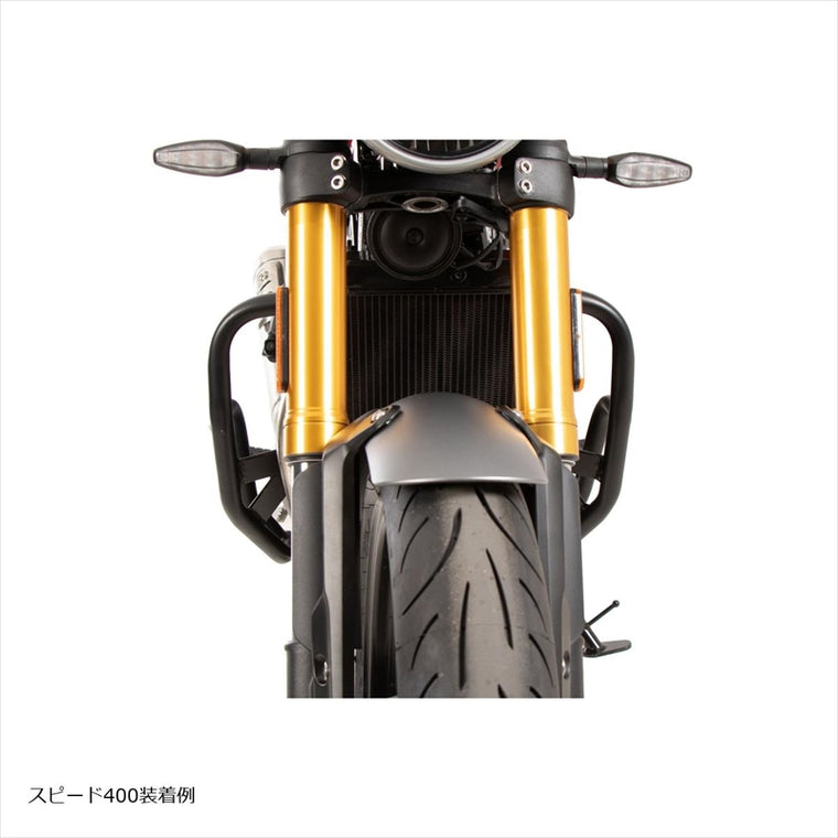 HEPCO&BECKER(ヘプコアンドベッカー) | エンジンガード ブラック | 5017663 00 01 | Scrambler400X/Speed400 24-25