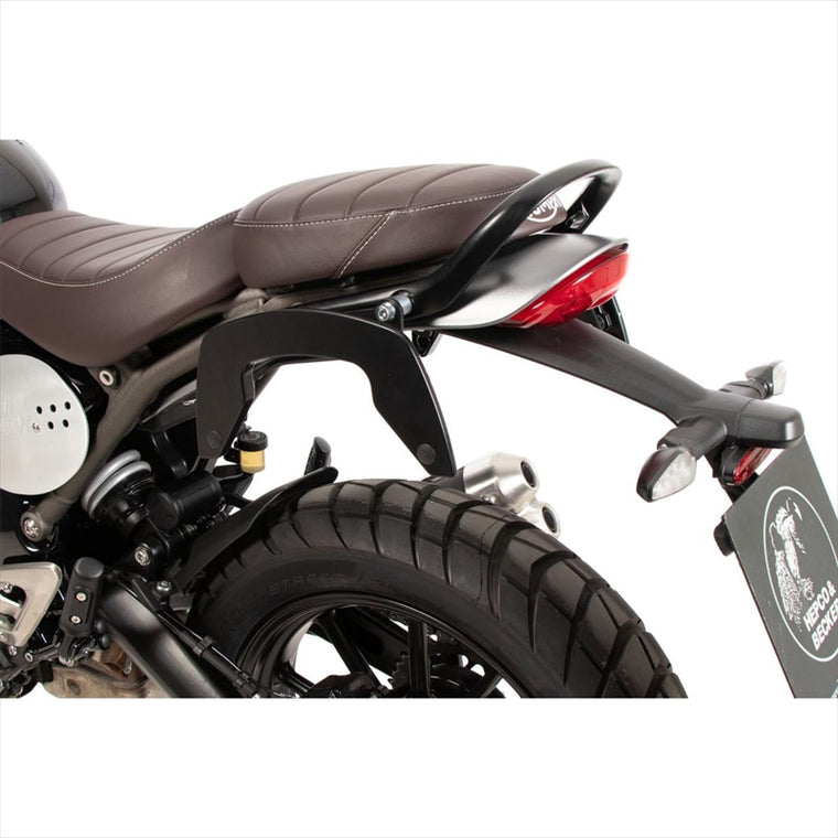 HEPCO&BECKER(ヘプコアンドベッカー) | C-Bowサイドキャリア ブラック | 6307663 00 01 | Scrambler 400X/Speed400 24-25