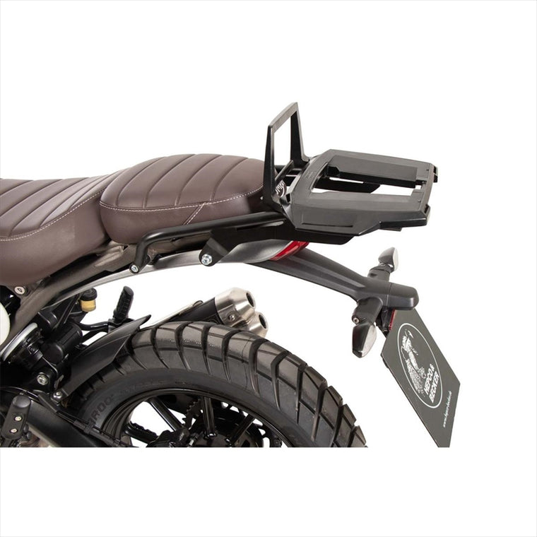 HEPCO&BECKER(ヘプコアンドベッカー) | トップケースキャリア アルラック ブラック | 6527663 01 01 | Scrambler 400X/Speed400 24-25
