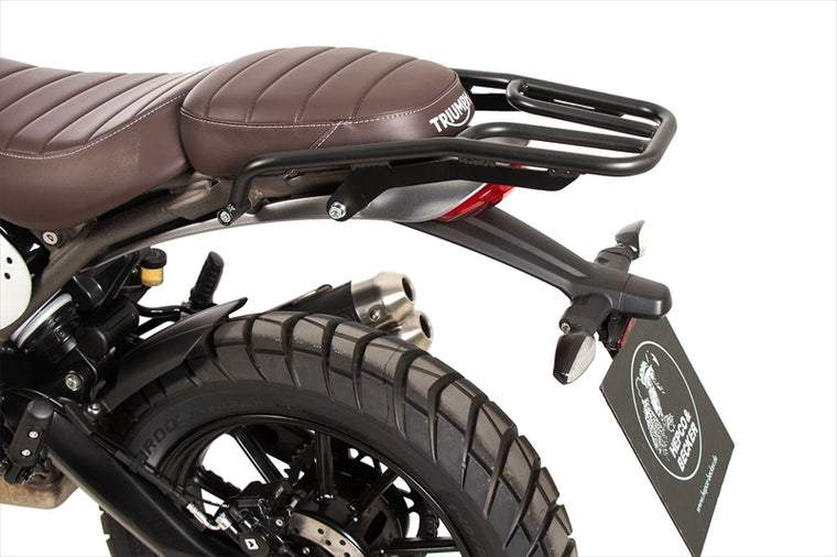 HEPCO&BECKER(ヘプコアンドベッカー) | リアキャリア ブラック トップケース不可  | 6587663 01 01 | Scrambler400X/Speed400 24-25