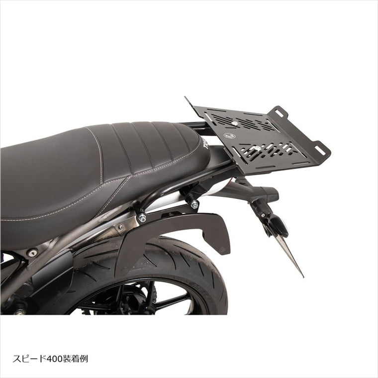 HEPCO&BECKER(ヘプコアンドベッカー) | 拡張キャリア エンラージメント ブラック | 8007663 00 01 | Scrambler 400X/Speed400 24-25