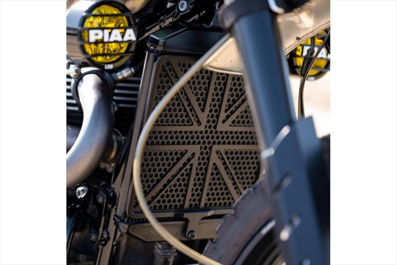 MOTONE CUSTOMS(モートーン) ラジエターガード ユニオンジャック