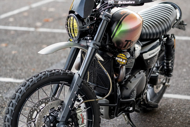 MOTONE CUSTOMS(モートーン)｜ラジエターガード ユニオンジャック｜KNS003