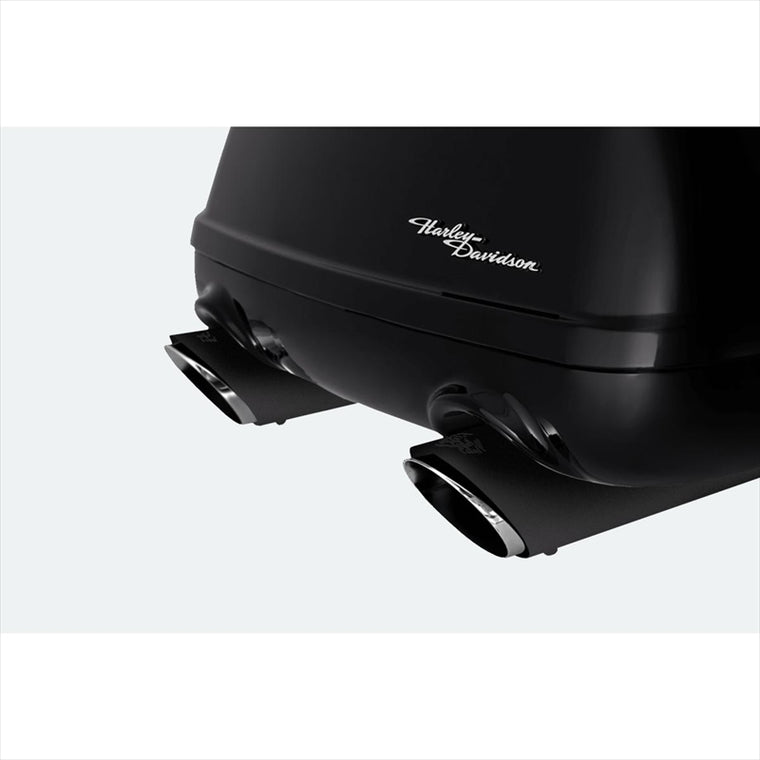 VANCE&HINES(バンスアンドハインズ) | TwinSlash ツインスラッシュ スリップオン ブラック マフラー | 1801-1838 | ROAD GLIDE 3 FLTRT/FREEWHEELER FLRT