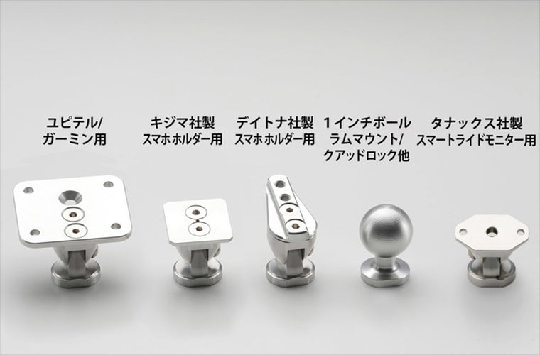アエラ｜AELLA ナビステー(BRUTALE) ホワイト ヒンジタイプ スマートライドモニター用｜AE-77007-SH4-WT
