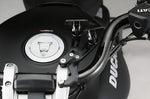 アエラ｜AELLA ナビステー(XDIAVEL) ブラック ヒンジタイプ スマートライドモニター用｜AE-77018-SH4-BK