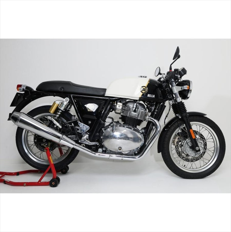 アエラ｜AELLA ハンドル・トップブリッジキット ホワイト Royalenfield CONTINENTAL GT 650｜AE-50007-WT