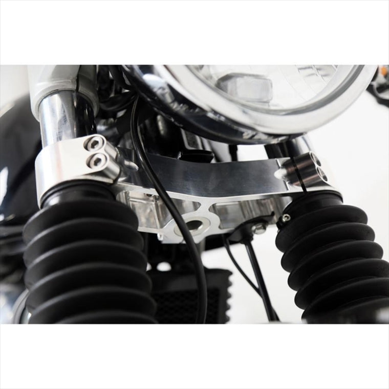 アエラ｜ハンドル・トップブリッジ・ステムキット ブラック Royalenfield CONTINENTAL GT 650｜AE-50008-BK