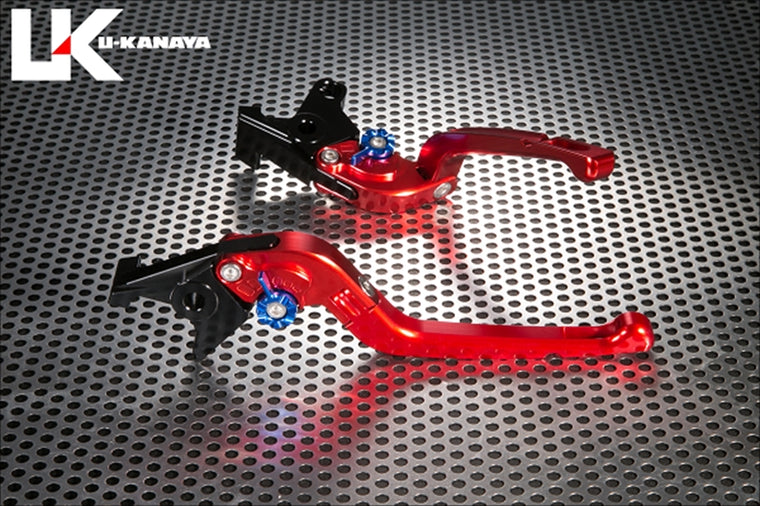 ユーカナヤ｜レバーセット Rタイプ RD/BK DUCATI Scrambler｜DU050-070-0705