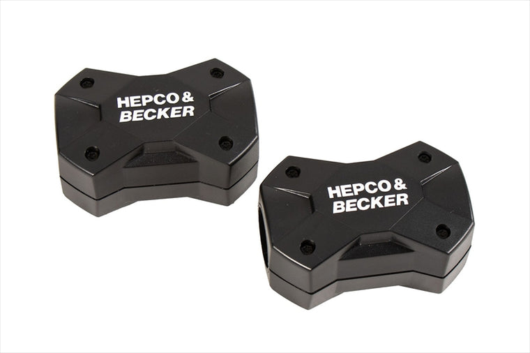 HEPCO&BECKER(ヘプコアンドベッカー) | スライドパッド 左右セット | 5070051 00 01 | 同社製エンジン/タンクガード用 ブラック