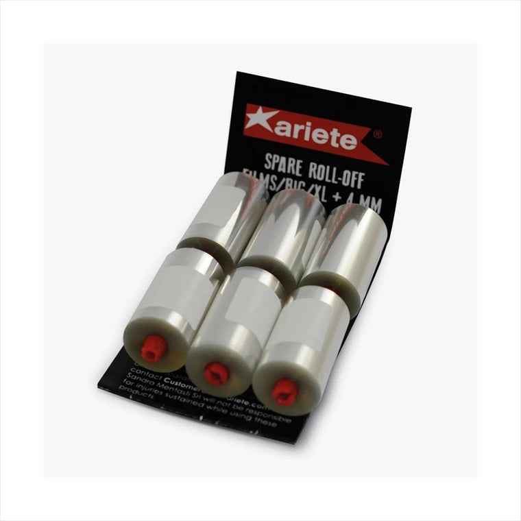 ARIETE(アリート) | スペア ロールオフフィルム クリア 6枚 | 12962-RCRU | ADRENALINE/MUDMAX ゴーグル オプション ロールオフキット用