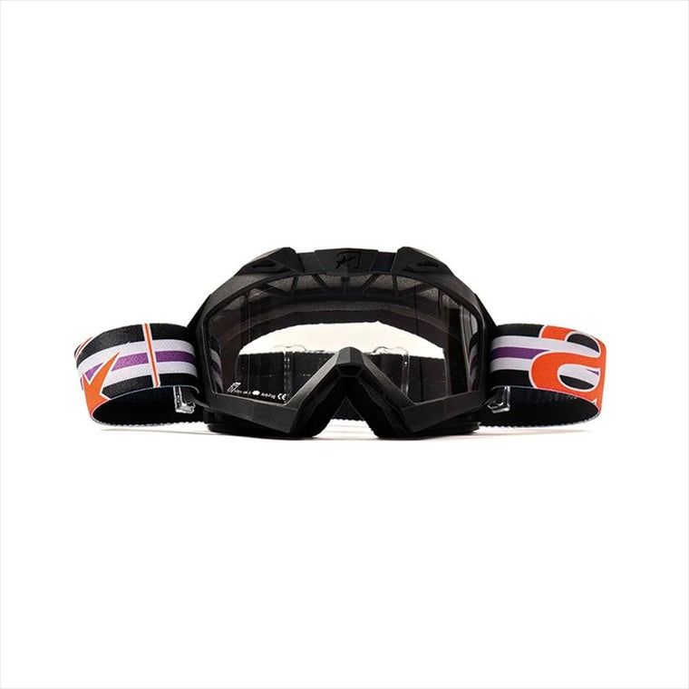 ARIETE(アリート) | ADRENALINE POWER ゴーグル | 14001-NVO | ブラック/パープル/オレンジ