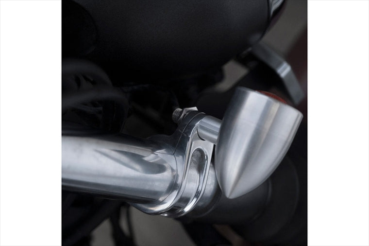 MOTONE CUSTOMS(モートーン)｜フロントウインカーステー CLAMPITS 41mmフォーククランプ ポリッシュ M8/M10｜MMU588