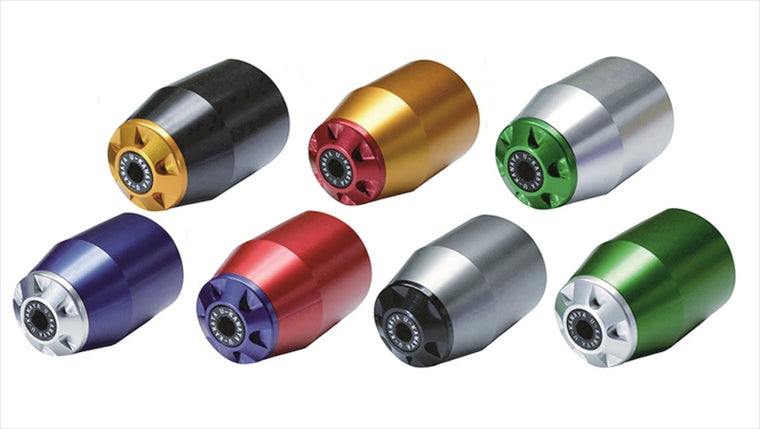ユーカナヤ｜アルミビレットバーエンドヘビーウエイト ブラック/ブラックバリオス/2、エストレヤ/RS、ZZR250｜BELBKKA47