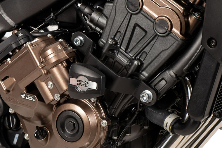 ヘプコアンドベッカー｜クラッシュパッド ブラック CB650R E-Clutch 24｜5079547 00 01