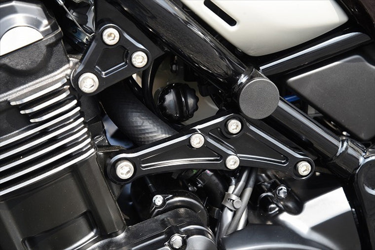 ウッドストック｜エンジンハンガーキットTYPE-1 特殊耐熱ブラック Z900RS 17-｜HRA-EHB-K36-BK