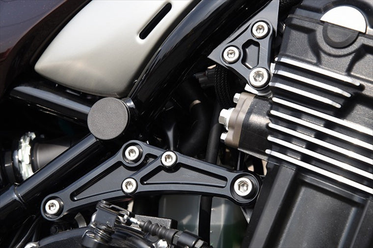 ウッドストック｜エンジンハンガーキットTYPE-1 特殊耐熱ブラック Z900RS 17-｜HRA-EHB-K36-BK