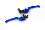バイカーズ｜レバーセット 可倒式 フラットタイプ ブルー CBR650R/CB650R 19-24｜H1033-BLU