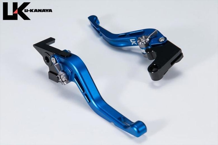 ユーカナヤ｜レバーセット GPタイプ/ショート BL/BK (ツヤケシ)YZF-R7 22 8BL-RM39J｜YA065-146-0614