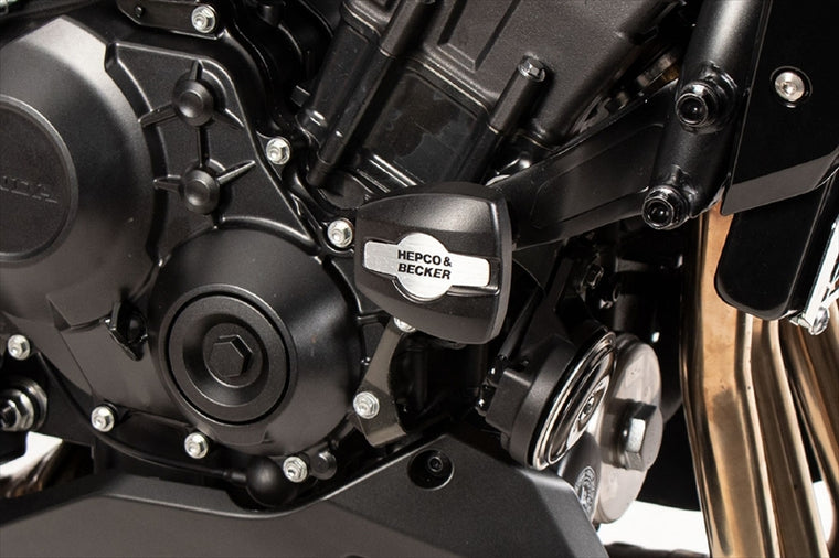 ヘプコアンドベッカー｜クラッシュパッド ブラック CB1000 HORNET/SP 25-｜5079552 00 01