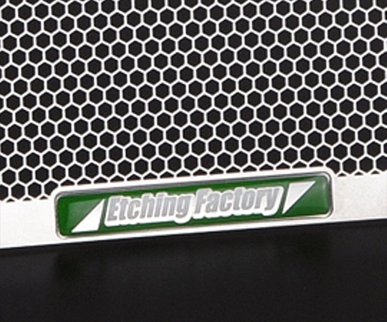 ETCHING FACTORY(エッチングファクトリー)オイルクーラーガードSB エンブレム緑OGE-0913R-00-SB
