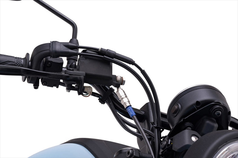 SWAGE-LINE PRO(スウェッジラインプロ) | フロントホースキット ステンBLK/BLK | BTPB384FS | XSR125 24