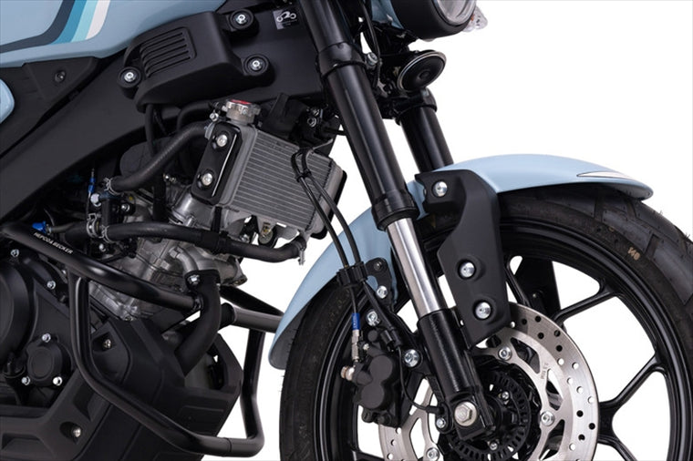 SWAGE-LINE PRO(スウェッジラインプロ) | フロントホースキット ステンBLK/BLK | BTPB384FS | XSR125 24