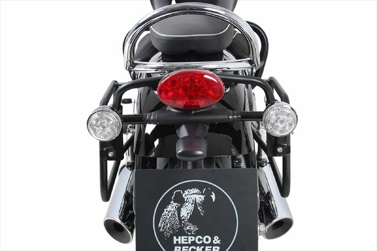ヘプコアンドベッカー｜サイドキャリア ブラック Bonneville Speedmaster 18-25｜6537572 00 01