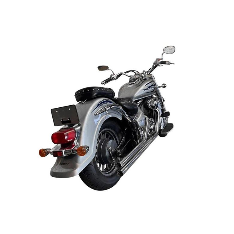 ウチカスタムパーツ ステンレスドラッグパイプマフラー イントルーダー