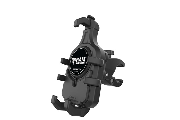 RAM MOUNTS(ラムマウント) | クイックグリッププロ クレイドルホルダー M ＆タフクロー S セット φ15.9-28.9mm対応 一体式 防振ダンパー Vibe-Safe | RAM-HOL-PD5V-400-1U