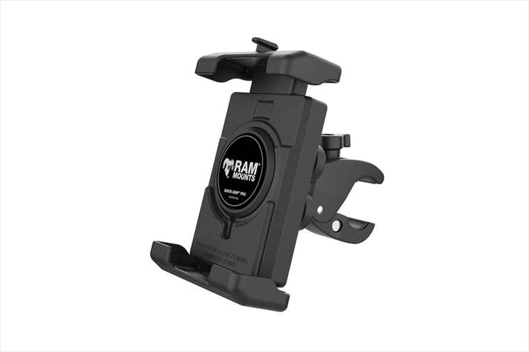 RAM MOUNTS(ラムマウント) | クイックグリッププロ クレイドルホルダー L ＆タフクロー S セット φ15.9-28.9mm対応 一体式 防振ダンパー Vibe-Safe | RAM-HOL-PD7V-400-1U