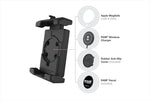 RAM MOUNTS(ラムマウント) | クイックグリッププロ クレイドルホルダー L ＆タフクロー S セット φ15.9-28.9mm対応 一体式 防振ダンパー Vibe-Safe | RAM-HOL-PD7V-400-1U